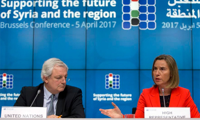 Donors pledge $4.4b in Syria aid for 2018: UN Donors pledge $4.4b in Syria aid for 2018: UN