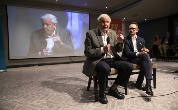 Sir David Attenborough and CCC CEO Chris Stark were among guests during Climate Assembly sessions earlier this year | Credit: Fabio De Paola / PA