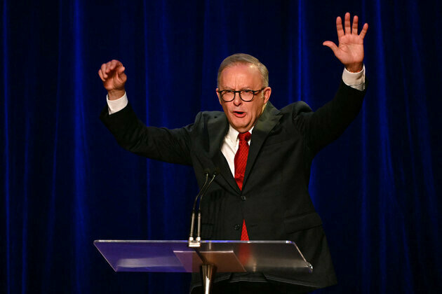 Australian PM wins second term