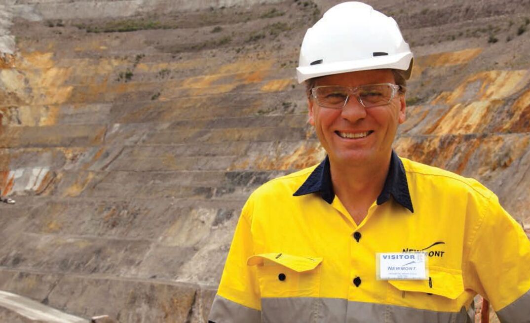 Newmont CEO Tom Palmer.