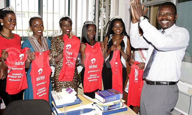 Buganda beauty queens support Kabaka run Buganda beauty queens support Kabaka run