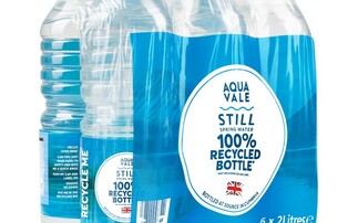 'UK first': Aldi moves to 100 per cent recycled plastic for soft drinks packaging