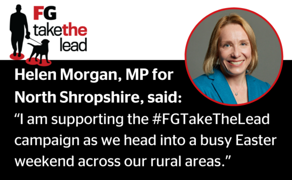 #FGTaketheLead: Helen Morgan, MP for North Shropshire, shows her support