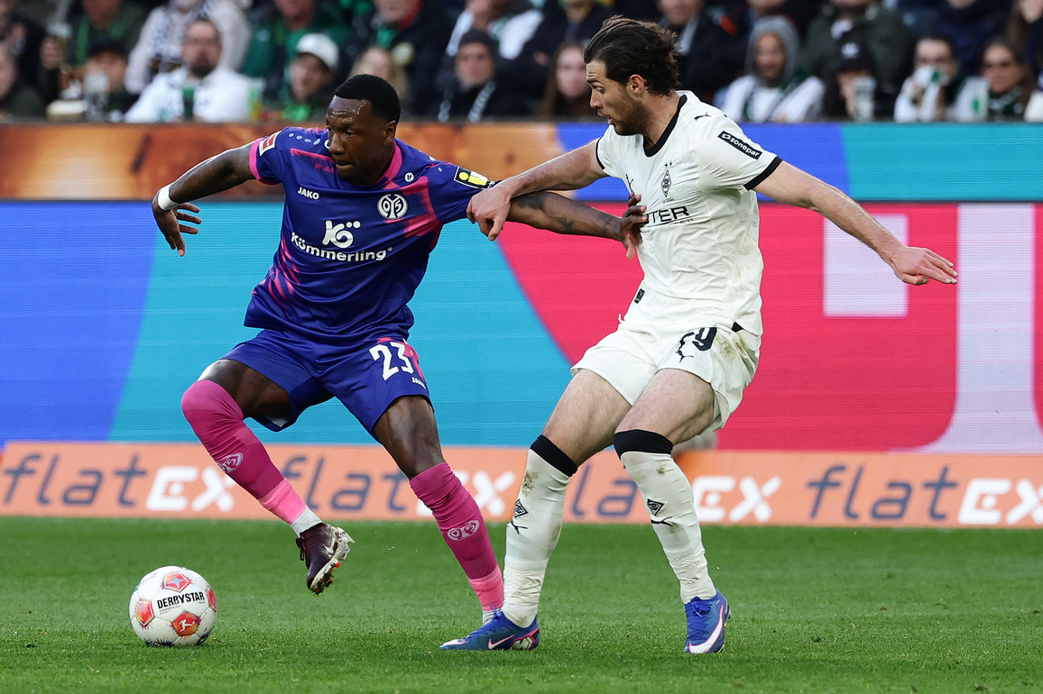 (SP)GERMANY-MOENCHENGLADBACH-FOOTBALL-BUNDESLIGA-MOENCHENGLADBACH VS MAINZ