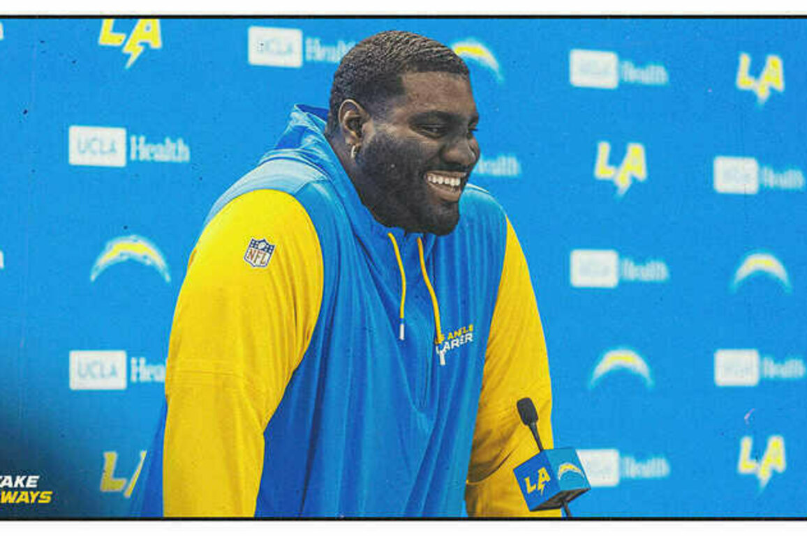 5 Takeaways: Why the Chargers 'Felt Like Home' For Mekhi Becton