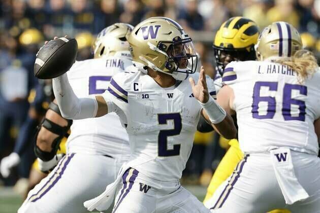 No. 23 Washington plots to improve standing at Wisconsin's expense