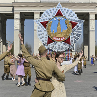 RUSSIA-MOSCOW-VICTORY DAY-CELEBRATION