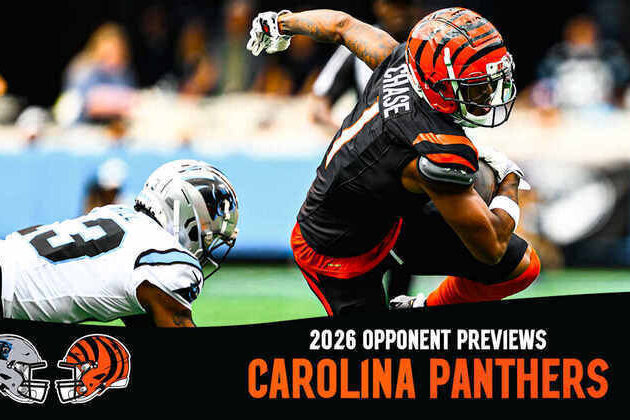 Bengals 2026 Opponent Preview: Carolina Panthers