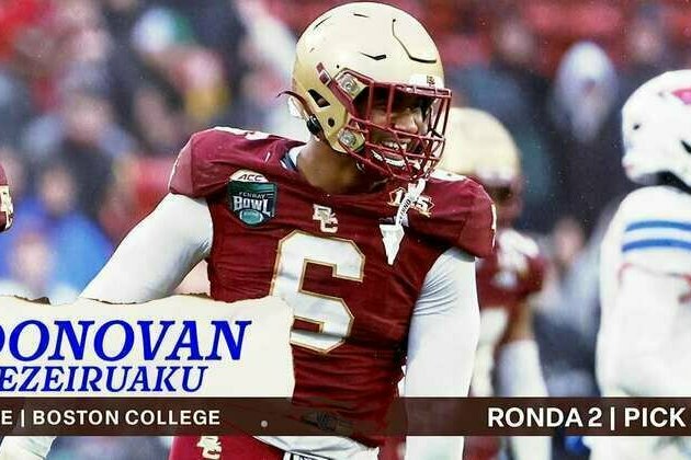 NFL Draft 2025: Cowboys seleccionan ala defensiva Donovan Ezeiruaku