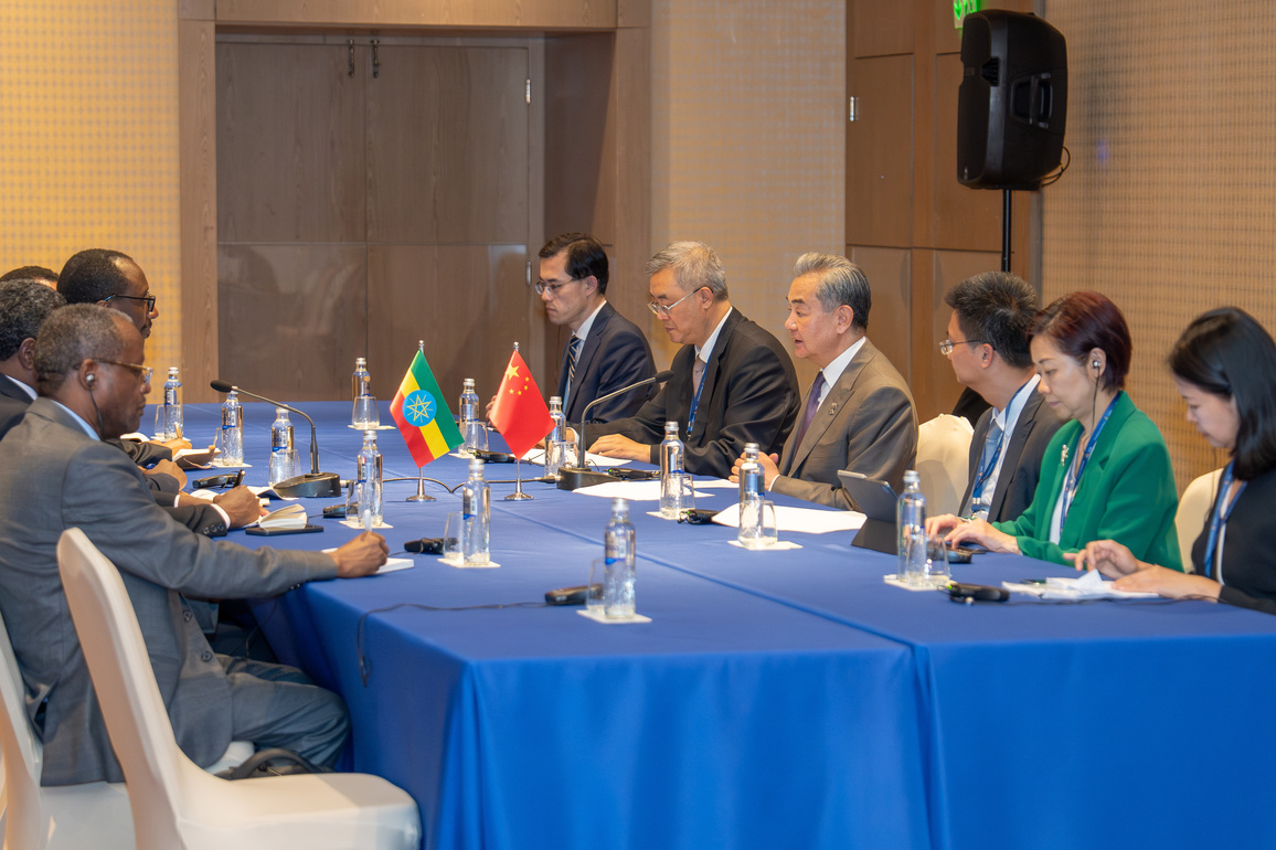 BRAZIL-RIO DE JANEIRO-CHINA-WANG YI-ETHIOPIA-FM-MEETING