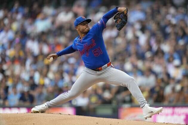 Mets scratch RHP Freddy Peralta ahead of trade deadline