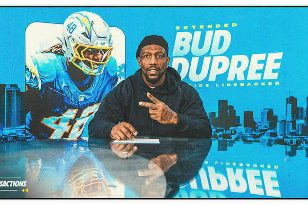 Los Angeles Chargers Sign Bud Dupree to Contract Extension