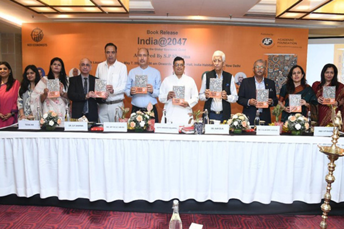 Economist S P Sharma's new book 'India@2047' charts roadmap to Global Economic Leadership