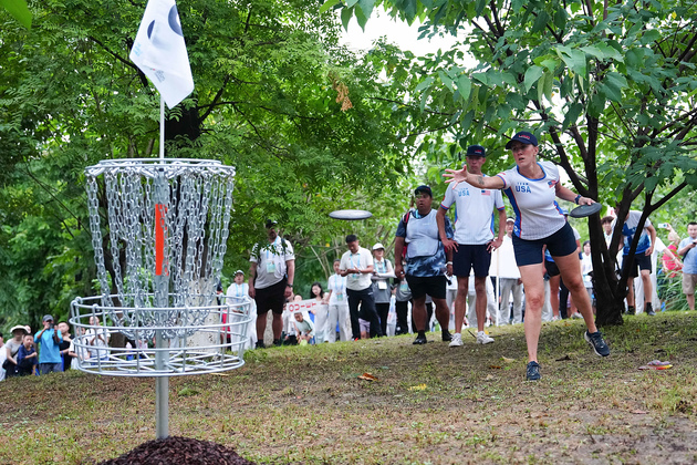 (SP)CHINA-CHENGDU-THE WORLD GAMES 2025-DISC GOLF-MIXED DOUBLES-FINAL (CN)