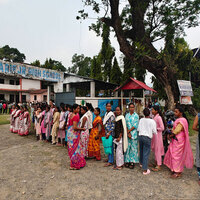 Healthy turnout seen at 9 am in assembly polls, Tamil Nadu registers 17.6% turnout while West Bengal sees 18.7%