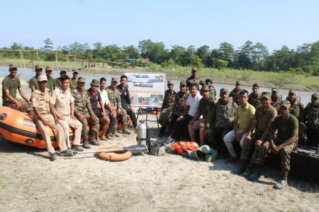 Indian Army, civil administration and SDRF conduct Operation 'Jal Rahat' in Assam's Majuli