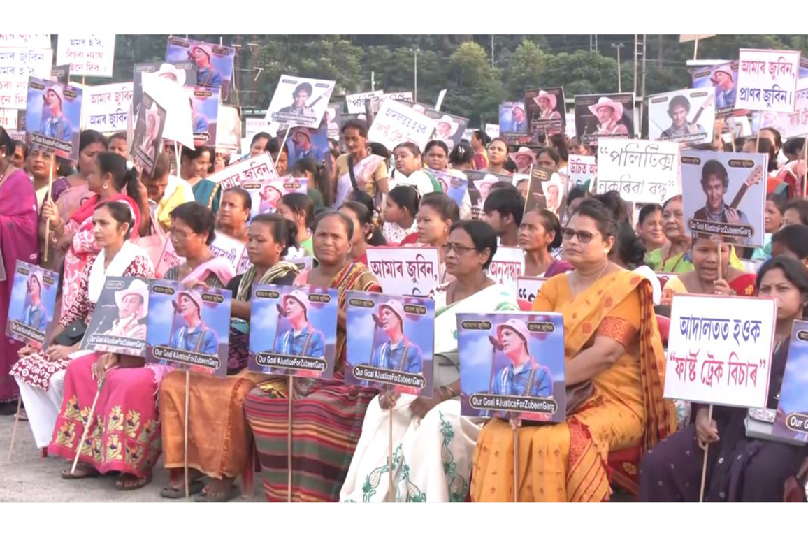 Assam BJP holds rally in Guwahati demanding justice for late singer Zubeen Garg