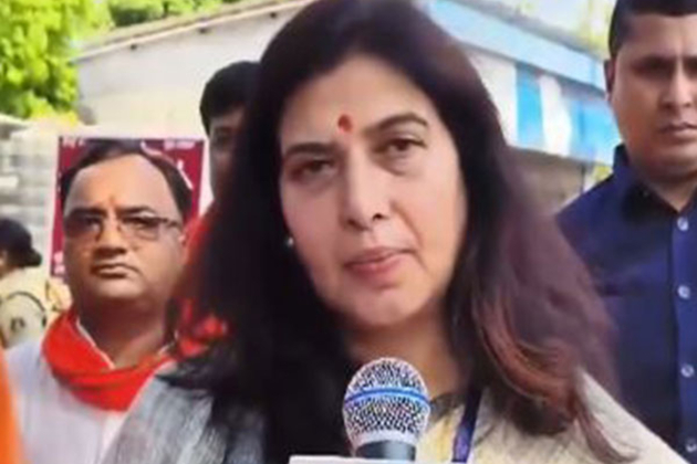"Not maintaining the dignity of her post": BJP's Saroj Pandey slams Mamata Banerjee's allegations on SIR
