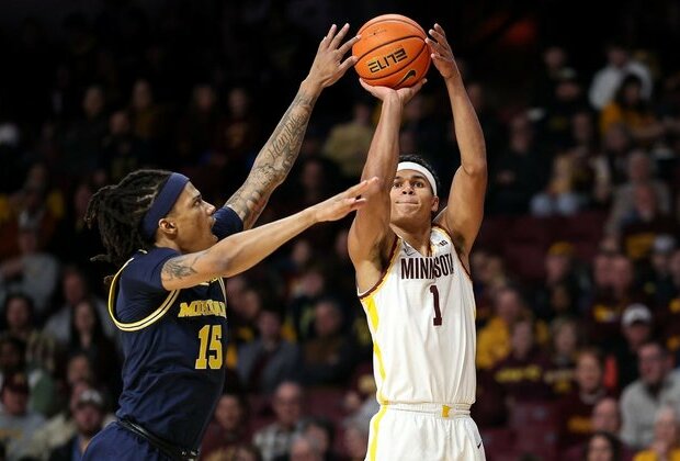 Minnesota's Dawson Garcia drills OT winner to beat No. 20 Michigan