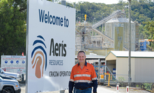  Aeris executive chairman Andre Labuschagne at Cracow in Queensland