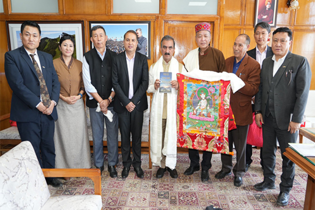 Tibetan exile President Penpa Tsering invites Himachal CM for Dalai Lama's 90th birthday