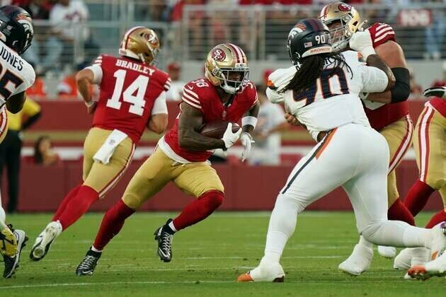 49ers target Week 6 for WR Aiyuk's return; RB Abdullah to IR