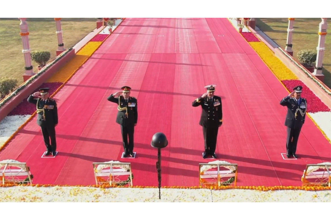 Chief of Defence Staff, Army Chief attend Army Day celebrations in Jaipur