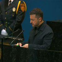"We are living through the most destructive arms race in human history": Ukrainian President Volodymyr Zelenskyy at UNGA