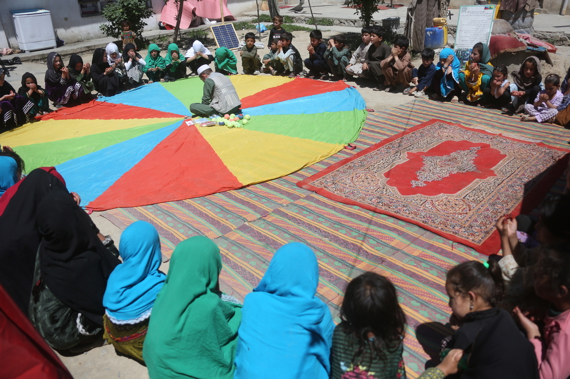 AFGHANISTAN-KABUL-CIRCUS PRACTICING