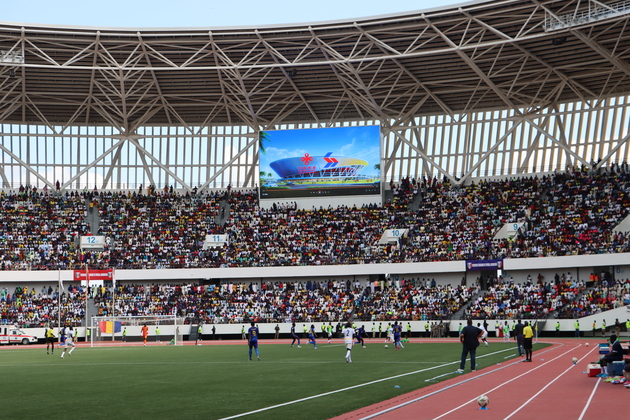 CHAD-N'DJAMENA-CHINA-BUILT STADIUM-DEBUT