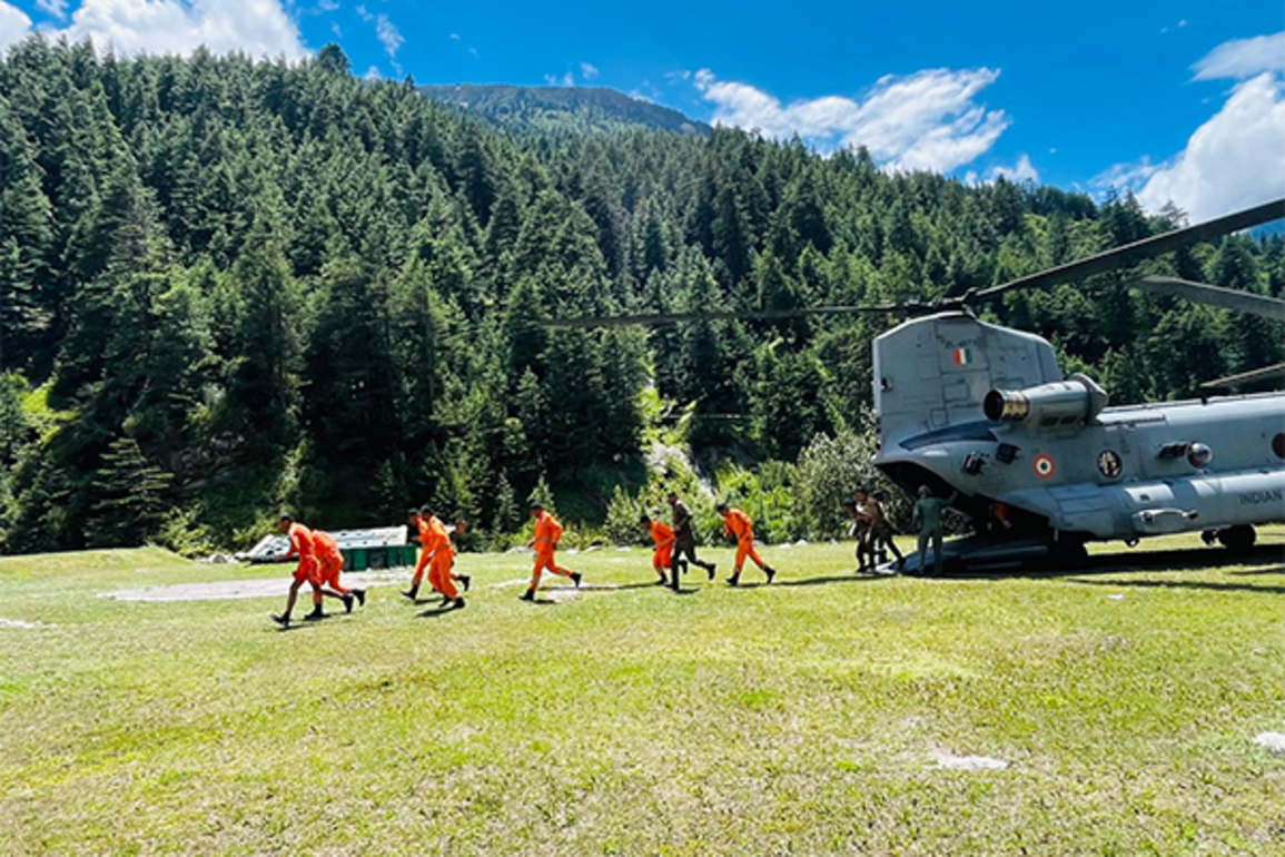 Uttarakhand: IAF carries out relief operations in disaster-hit areas of Uttarkashi district