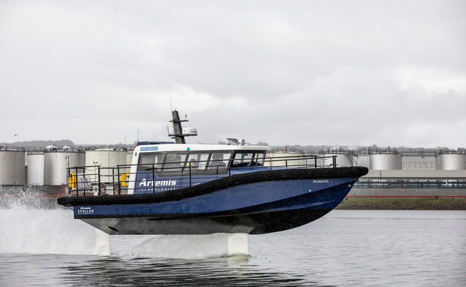 Artemis Technologies' electric hydrofoil boat | Credit: Artemis