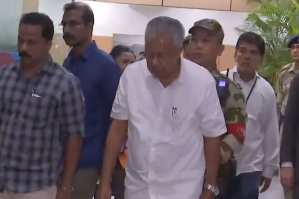 Outgoing Keralam CM Pinarayi Vijayan arrives in Delhi for CPI(M) Polit Bureau meeting
