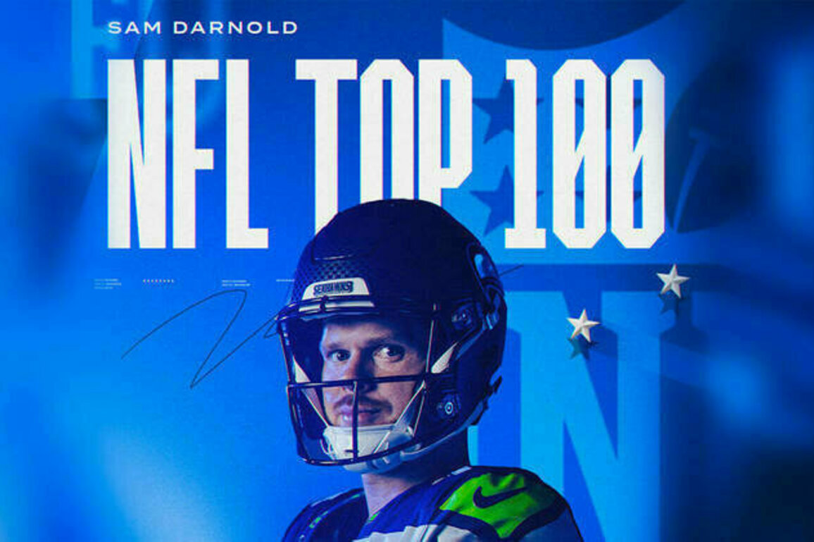 Sam Darnold Named To NFL Top 100 Players Of 2025
