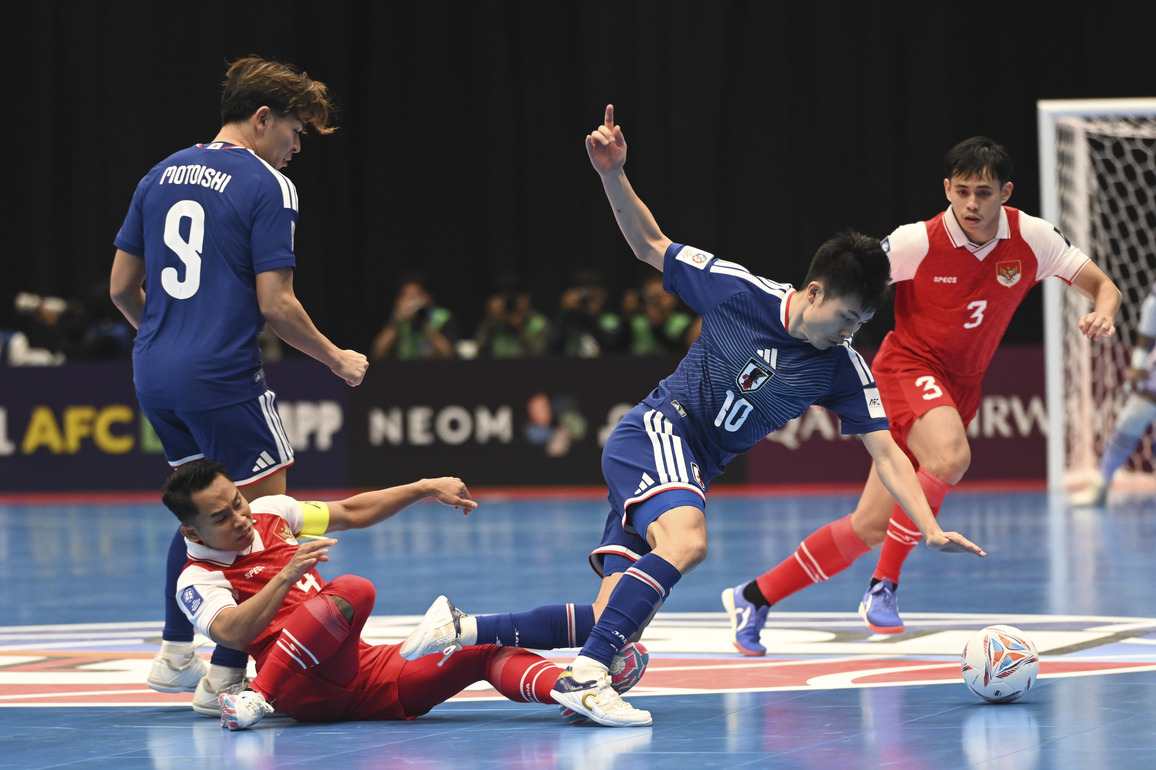 (SP)INDONESIA-JAKARTA-FUTSAL-AFC ASIAN CUP 2026-SEMIFINAL-INA VS JPN