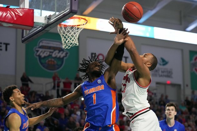 No. 23 Florida edges Ohio State on last-second hoop