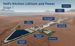  An artist Impression of Controlled Thermal Resources planned Hell's Kitchen Lithium and Power Site Stage 1 