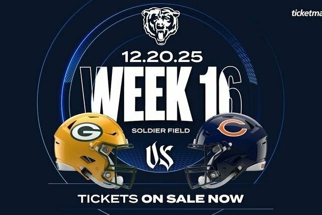 Chicago Bears set to host Packers in Week 16 on FOX