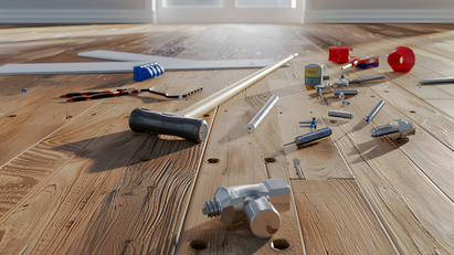 How do you stop squeaky floors?