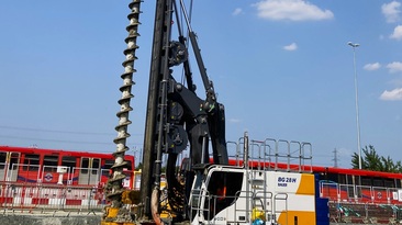 ﻿Bauer Technologies will undertake the piling for the expansion of DLR's Beckton Depot 