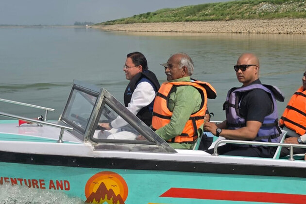 CM Dhami inspects arrangements for International Kayaking and Canoeing C'ship in Udham Singh Nagar