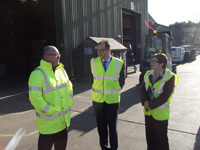 MP George Freeman hears supply chain fears on the Green Deal