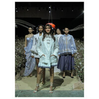 Ananya Panday turns showstopper for Rahul Mishra's showcase at Lakme Fashion Show