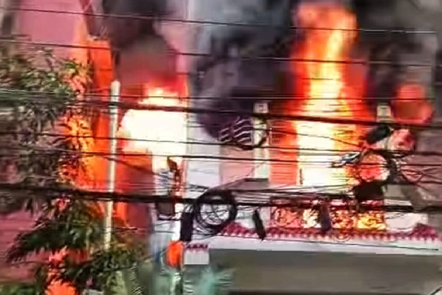 (SpotNews)BANGLADESH-DHAKA-FIRE-AFTERMATH