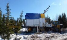 Drilling at Nelligan in Quebec, Canada