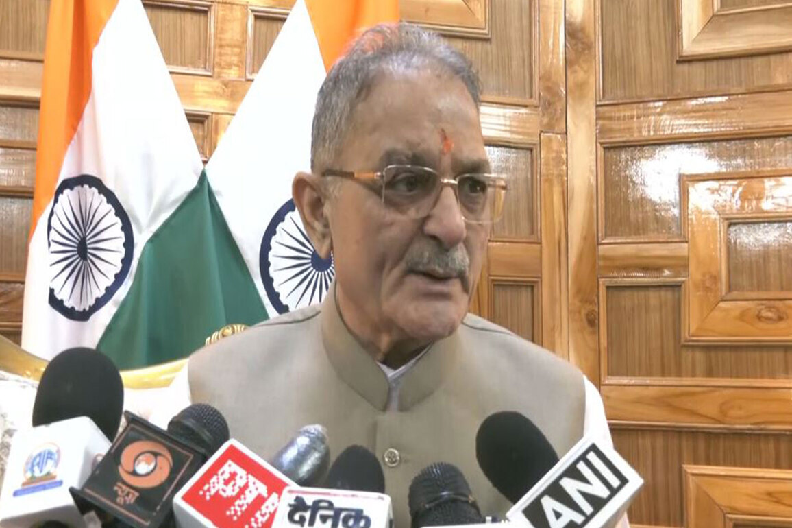 Chenab-Beas link tunnel project will benefit India, nation's water must first serve Indian states: Himachal governor
