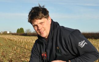 How one Leicestershire grower is nurturing his rain-hit wheat