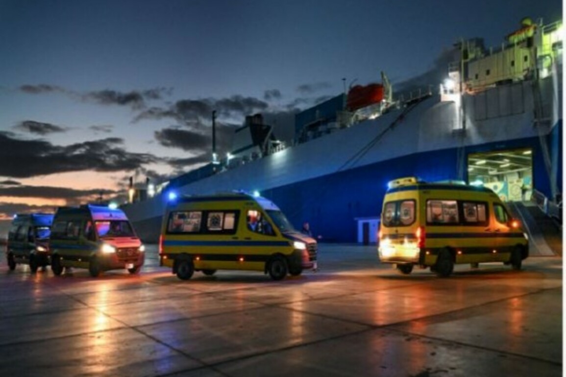 UAE Floating Hospital admitted 30 Palestinian patients since start of ceasefire