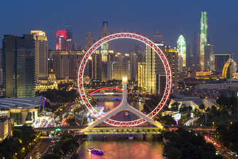 CHINA-TIANJIN-NIGHT VIEW (CN)