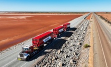 The Onslow haul road